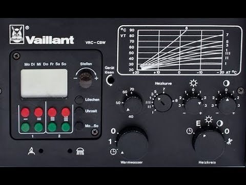 Vaillant VRC-CBW - Heizungsregler Heizungssteuerung reparieren