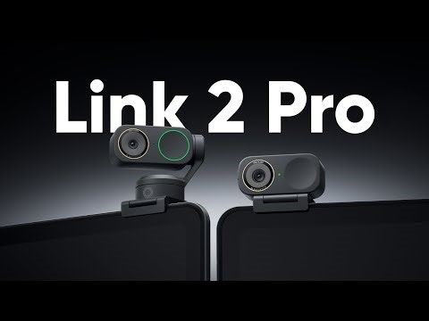 Insta360 lanserar Link 2 Pro och Link 2C Pro. Större sensor och bättre AI-brusreducering.