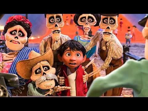 Coco Arrives In The Land of the Dead Scene - COCO (2017) Movie Clip