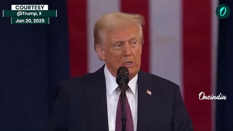 Trump's Full Inaugural Speech: President Trump Delivers First Speech As 47th U.S President