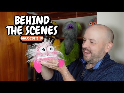 Behind The Scenes - Inside The Puppet Closet w/MaxScotts TV