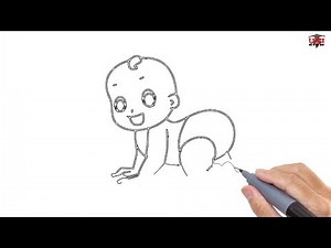 How to Draw a Baby Easy Step By Step Drawing Tutorials for Kids – UCIDraw