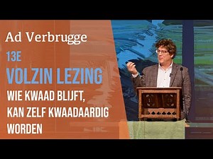 #1139: Het potentiële kwaad van een slachtoffercultuur | Volzin lezing door Ad Verbrugge
