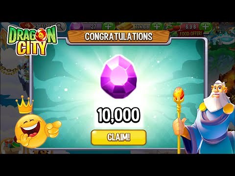 How to get 10000 Gem Rewards in Dragon City for Beginners 2022 😍