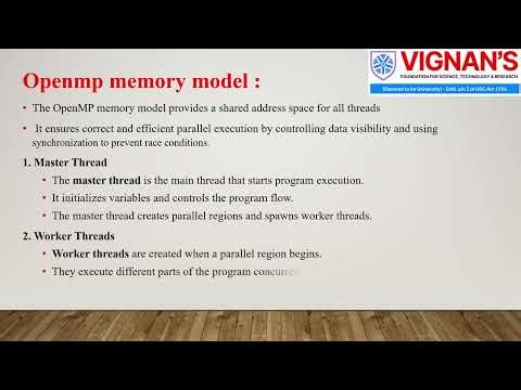 Overview of Open MP(Open Multi-Processing) in Parallel and Distributed Programming Frameworks