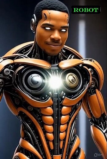 AI Cyborg Transformation – Realistic Futuristic Body Animation!