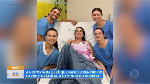 Uma situação inesperada marcou o nascimento da pequena Antonella em Santa Catarina. A bebê veio ao mundo dentro do carro da família enquanto seus pais se dirigiam ao hospital. Aliky e Wesley estavam acompanhados por uma doula e uma enfermeira obstétrica que já monitoravam a gestação desde o início. #HojeEmDia | Programa Hoje em Dia