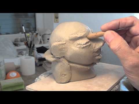 Modellieren in Ton "Charakterköpfe"