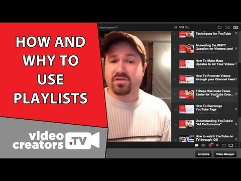 How and Why to use Playlists for Your Videos on YouTube