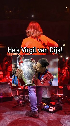 Jamie Webster sings about Virgil van Dijk in this Liverpool FC anthem