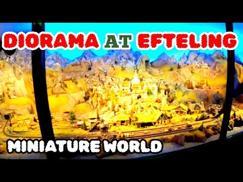 Diorama Miniature World At Efteling Theme Park LOOKS Stunning [4K]