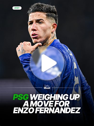 PSG Considering Enzo Fernandez Transfer from Chelsea