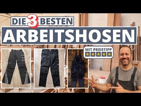 Die 3 besten Arbeitshosen - Engelbert Strauss, Würth & Uvex