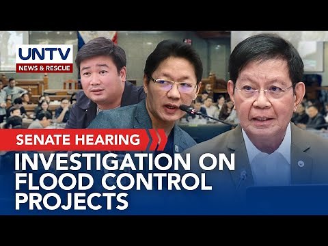 LIVE: Senate Blue Ribbon Committee continues hearing on flood control projects | Sept. 23, 2025