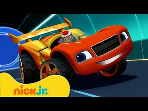 Blaze en de Monsterwielen | Blaze transformeert in een raceauto | Met wetenschap! | Nick Jr.