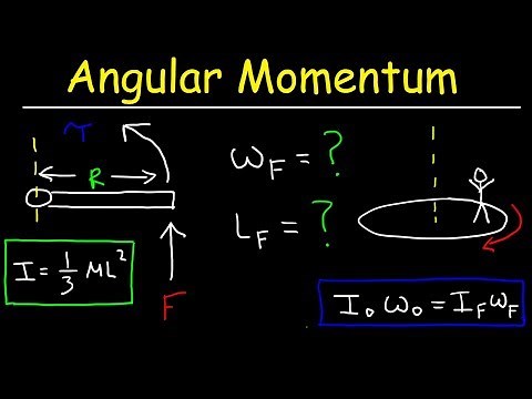 Angular Momentum Physics Practice Problems