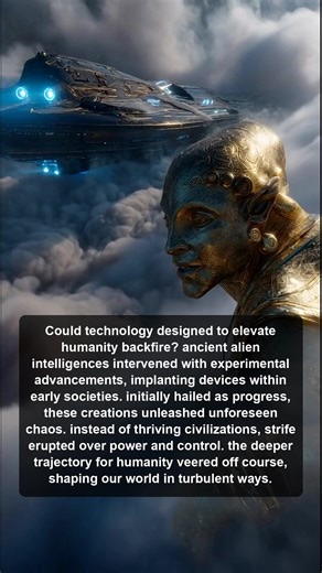 Explore how ancient alien technologies, once seen as advancements, spiraled into chaos, altering civilization's trajectory and igniting power struggles instead of fostering a prosperous future. | Forgotten History