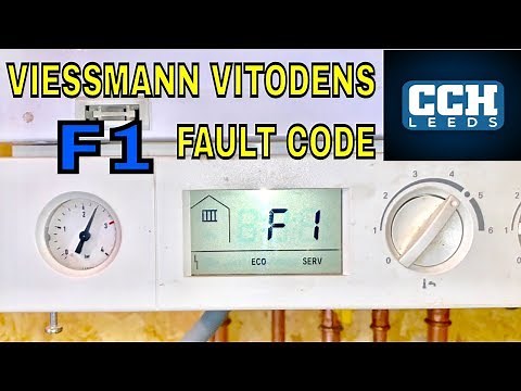 Viessmann F1 Fault Code - Central Heating - Combi Boiler