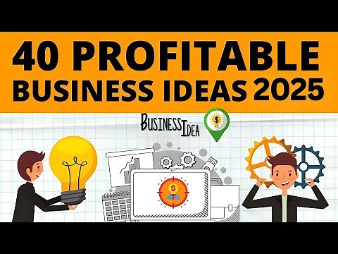 Top 40 Profitable Business Ideas to Start Your Own Business in 2025