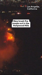 A new brush fire has sparked in the Runyon Canyon area of the Hollywood Hills, prompting new evacuations for some residents in Los Angeles, California. The Sunset Fire, the latest in a swath of fires battering region, has already burned through 20 acres of vegetation and was first reported just after 5:30 p.m., according to the Los Angeles Fire Department. | CBS LA