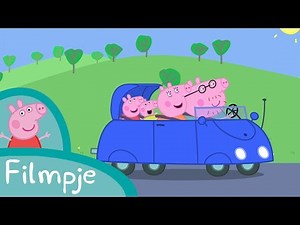 Peppa Pig Nederlands Compilatie Nieuwe Afleveringen | De Nieuwe Auto | Tekenfilm | Peppa de Big
