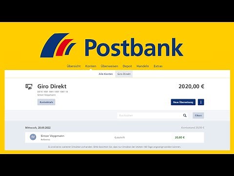Postbank (Tutorial) Everything you need to know about it