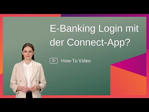 E-Banking-Login mit der Connect-App