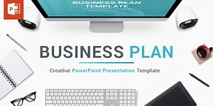 Best Business Plan PowerPoint Presentation Template - SlideSalad