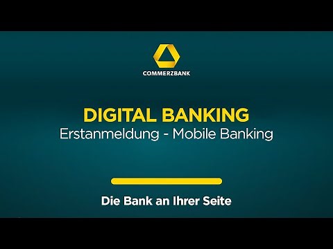 Erstanmeldung Banking-App