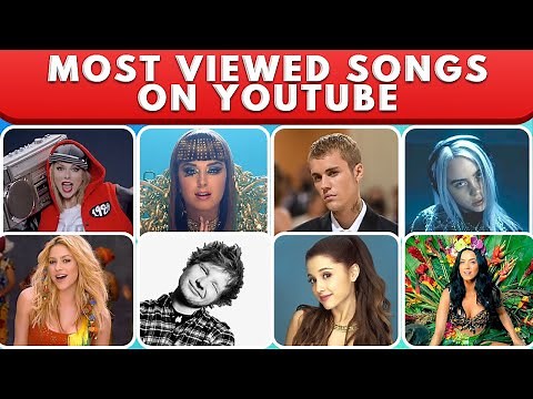 Top 100 Most viewed SONGS ON YOUTUBE - May 2025!