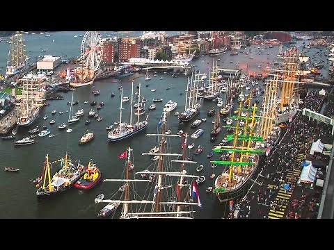 AMAZING Time-Lapse of 'Port of Amsterdam' + 7 FACTS @ZIYAD