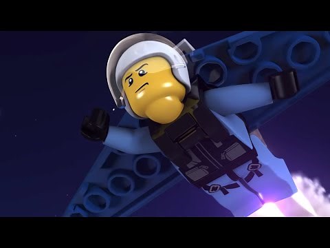 LEGO City Sky Police and Fire Brigade - FULL MINI MOVIE 2019 - Where Ravens Crow