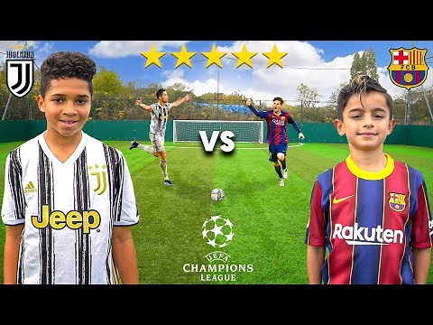 KID RONALDO vs KID MESSI