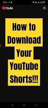 How to Download Your YouTube Shorts Easily! 📥 | Quick Guide