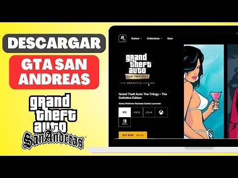 Cómo Descargar GTA San Andreas para PC Full en Español 2025 (Rápido y Fácil)