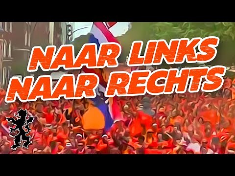 Naar links Naar rechts To the left To the right Holland football fans chant [text english subtitle]