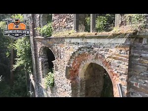 Aerial View – Camping Holländischer Hof & Mysterious Ruin of Senheim