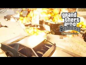 Grand Theft Auto San Andreas: The Definitive Edition Free Roam Gameplay #1