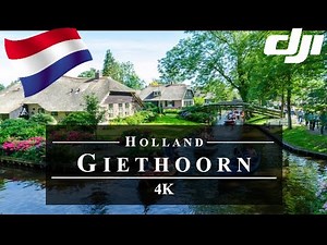 Giethoorn | A Fairytale Village in The Netherlands🇳🇱 | Drone Aerial 4K