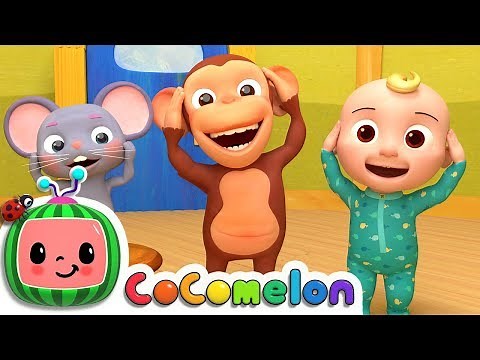 Head Shoulders Knees & Toes | ‪@CoComelon‬ Nursery Rhymes & Kids Songs