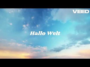 Rolf Zuckowski - Hallo Welt (lyrics video)