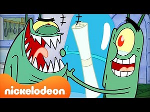 SpongeBob | Planktons allerbeste dag – 45 minuten lang! 🦠 | Nickelodeon Nederlands