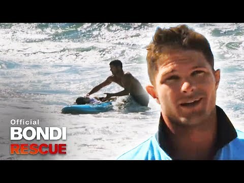 Bondi Lifeguards Save Life of 2 year old Korean Girl (CPR Performed in Ocean!)