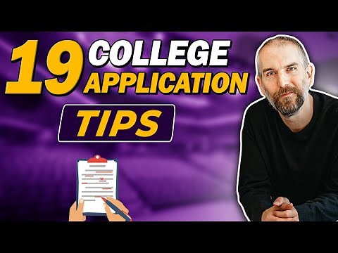 19 College Application Tips (To Help You Stand Out)