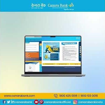 Canara Bank | New User Internet Banking Registration Guide