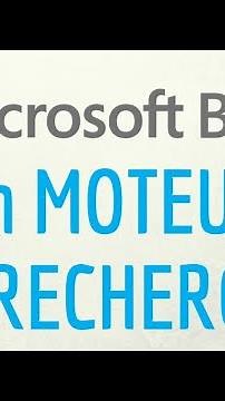Mettre Microsoft BING en MOTEUR de RECHERCHE, comment le changer sur un navigateur Chrome ou Firefox