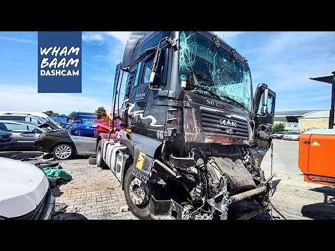 INSANE AUTOBAHN CRASH CAUGHT ON DASH CAMERA