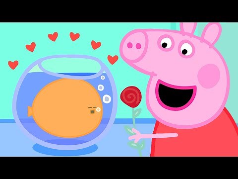 Peppa houdt van Goudje de vis ❤️ Tekenfilm | Peppa Pig Nederlands Compilatie Nieuwe