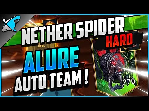 "ALURE AUTO TEAM" Agreth The Nether Spider on HARD (60)!! | Doom Tower Series | RAID: Shadow Legends