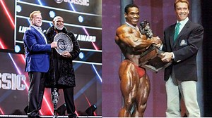 "The flexxinator" - Fans react to Arnold Schwarzenegger's post with Flex Wheeler at the 2023 Arnold Classic
